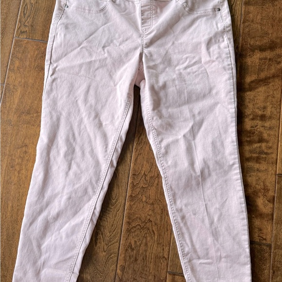 Pink ankle cropped pants 14 - Picture 4 of 5